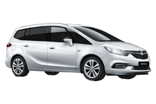 Van Hire Catterick - Vauxhall Zafira 5 + 2 - Minibus hire Catterick